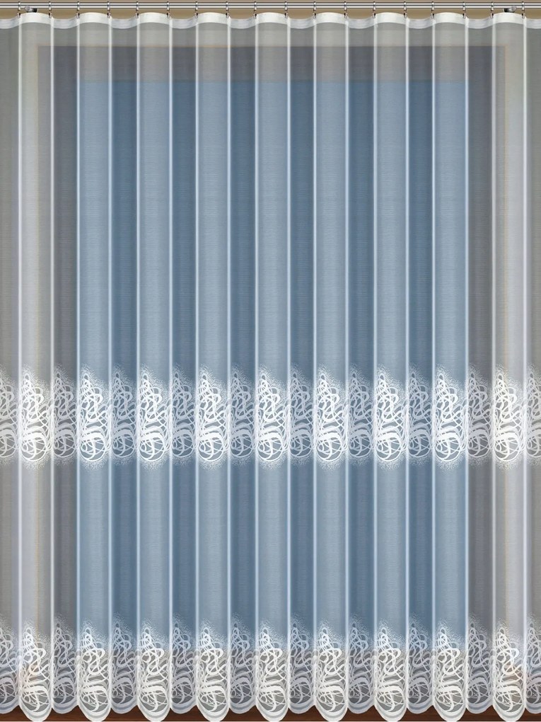 Mg Függöny jacquard 35364 Fehér 350x250 készre varrt Bt