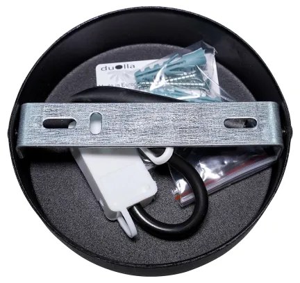 Duolla - Mennyezeti lámpa DUO 1xE27/40W/230V átm. 40 cm zöld/arany