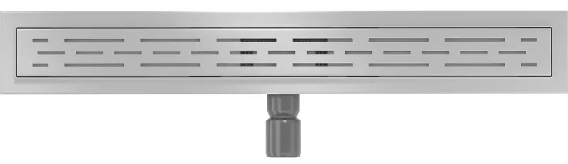 Mexen Lapos rozsdamentes acél zuhanyfolyó 50 cm minta M01, 1020050-15