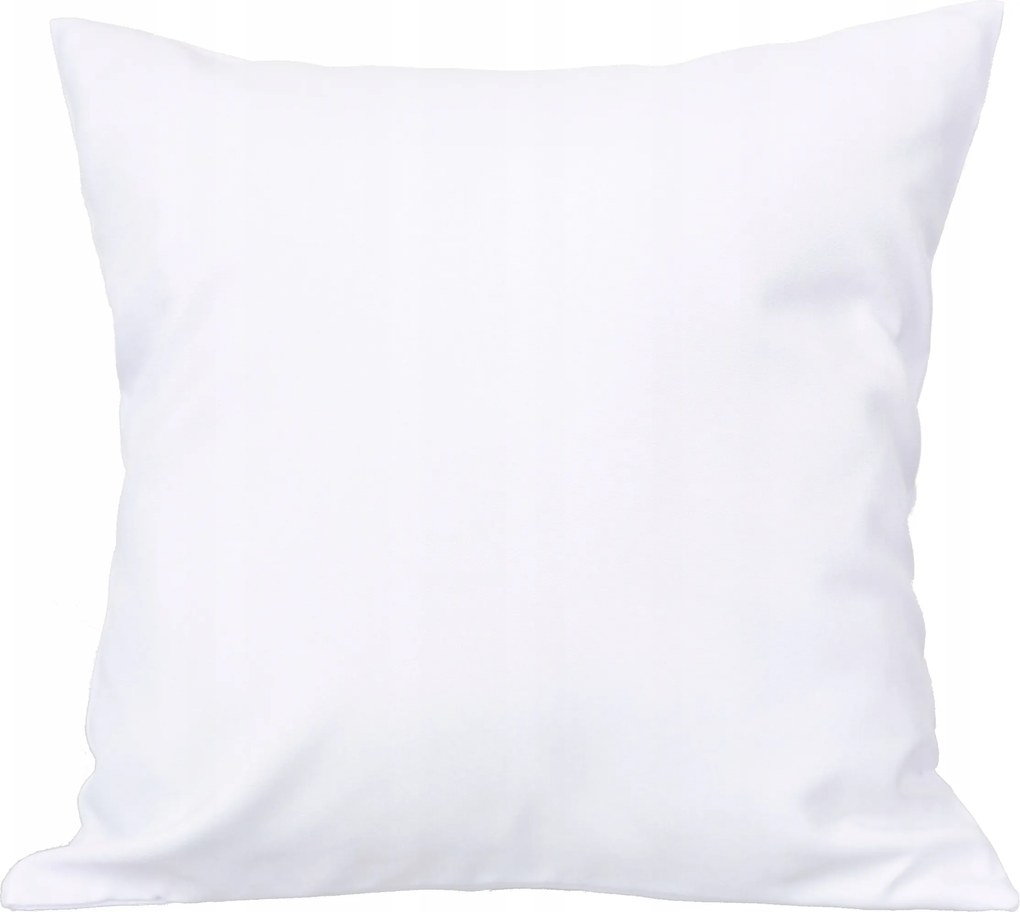 Panama díszpárnahuzat 40x40 cm fehér, cipzáras