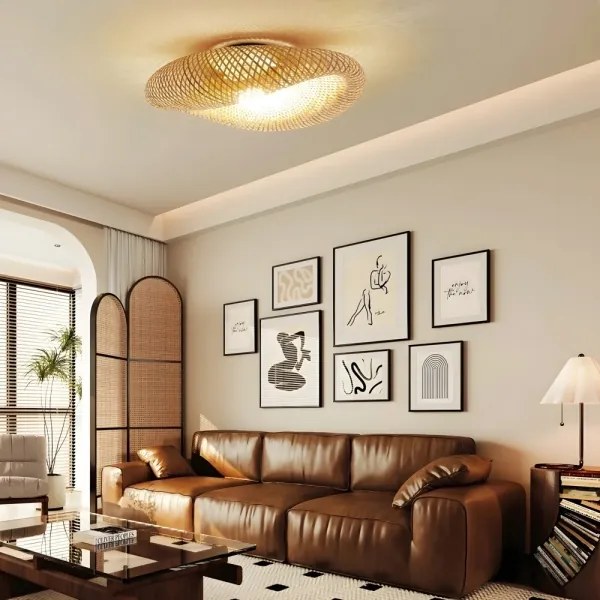 Immax 08299L - BOHO HILO mennyezeti lámpa 1xE27/40W/230V átm. 80 cm