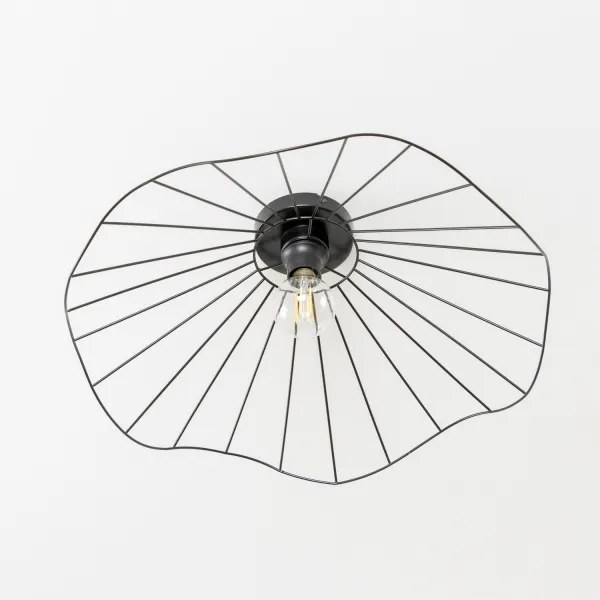 Brilagi - CERIA WIRE LED felületre szerelhető csillár 1xE27/40W/230V, átmérő 60 cm, fekete
