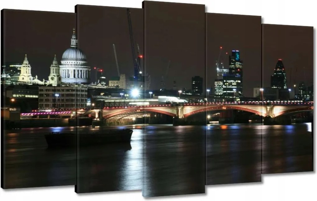 Festmények 100x60 London éjszaka