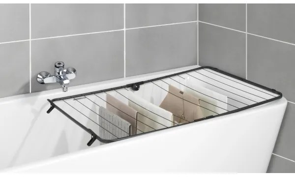 WENKO 63003100 - Ruhaszárító CHAMPION 65x114 cm fekete