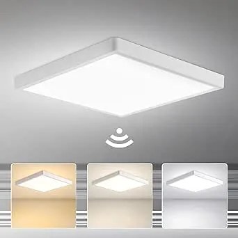 Peasur Led mennyezeti lámpa 24W 4000K 3200 LM meleg fehér 29,5x29,5x1 cm
