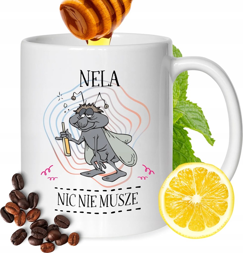 Bögre Neli Barátnők Feleségek Ajándék Nyomtatott Fehér 330ml