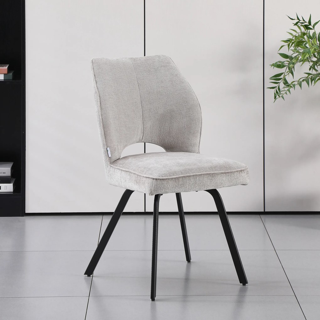 MAZZONI EXPORT TULIP Sötét Beige (UF980-03 szövet) - MODERN KÁRPITOZOTT SZÉK NAPPALIBA/ÉTKEZŐBE/LOFT IRODÁBA