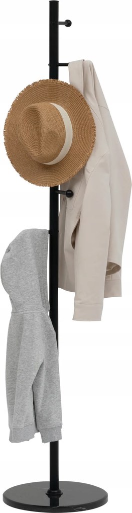 Ruhaakasztó Álló Fekete Márvány irodai előszoba dekoráció