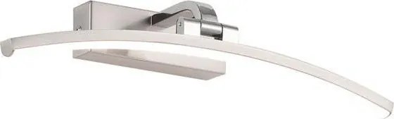 Searchlight 79821-40SS - LED képvilágító SANTORINI LED/8,2W/230V ezüst