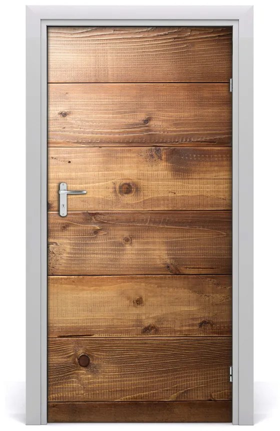 Ajtó tapéta fa háttér 85x205 cm
