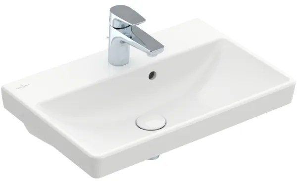 Villeroy & Boch 4A005501 - AVENTO függesztett mosdó 55x37 cm kerámia/fehér