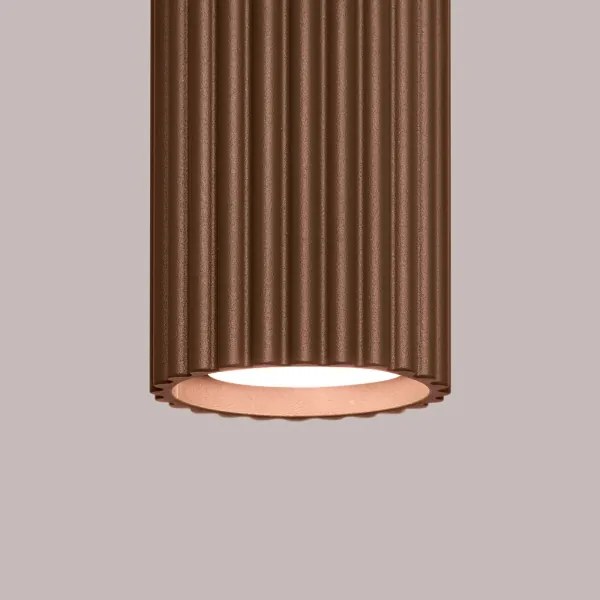 Brilagi - LED spotlámpa CRESTO 1xGU10/10W/230V 10 cm barna