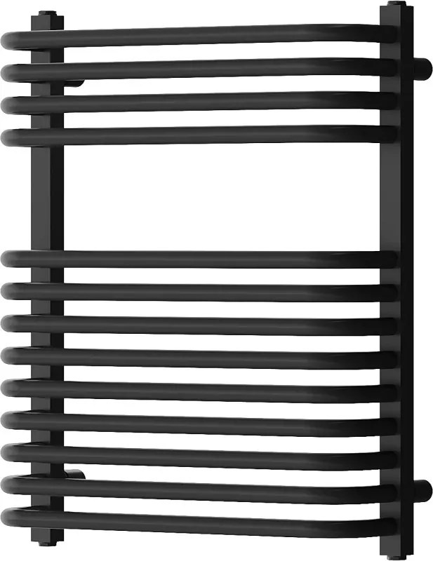 Mexen Apollo 660 x 550 mm-es, 386 W-os fekete fürdőszobai radiátor - W117-0660-550-00-70