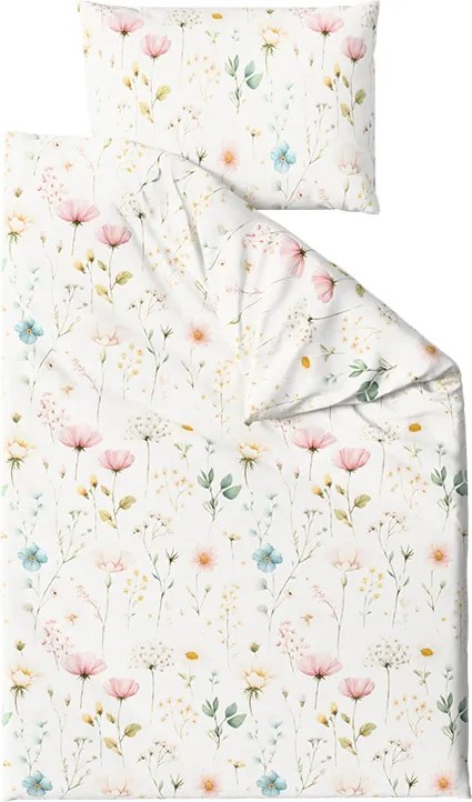 Pamut ágynemű PETALUNE POLY krémszínű Ágyneműhuzat mérete: 70 x 90 cm | 140 x 200 cm