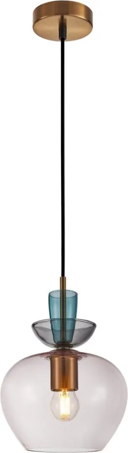 ITALUX PND-31882-1-GD-PK FANDA Egyágú Függesztett Lámpa Fém E27 IP20