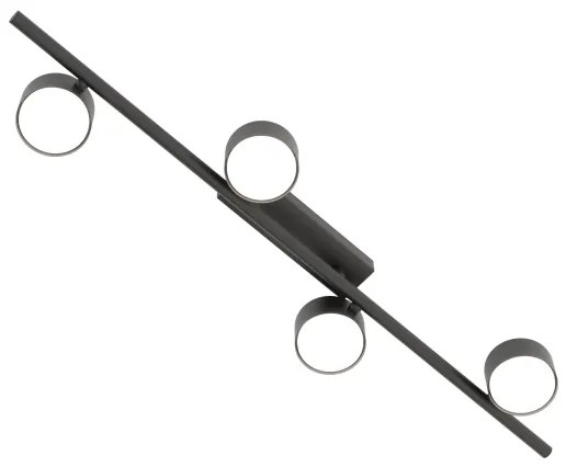 Mennyezeti lámpa BET 4xGX53/12W/230V fekete