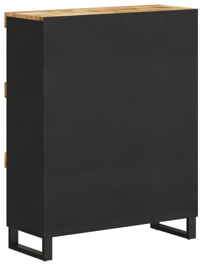 Tömör mangófa tálalószekrény 85 x 33 x 107 cm
