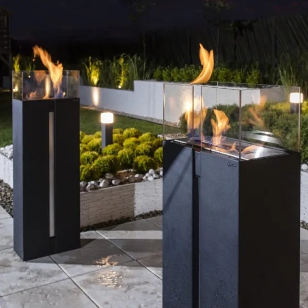 ROMEO BIO krb 113,6x35,9 cm, 2 kW, fekete, TUV tanúsítvány