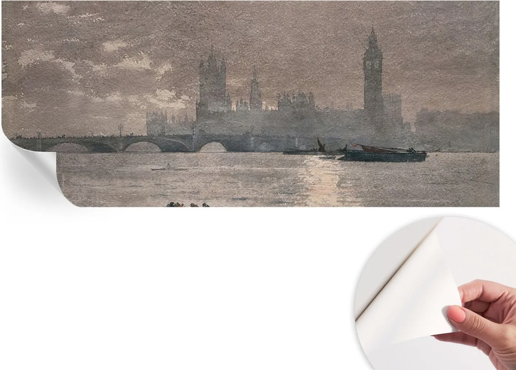 Design fali fotótapéta öntapadós éjszakai panoráma 250x104 cm