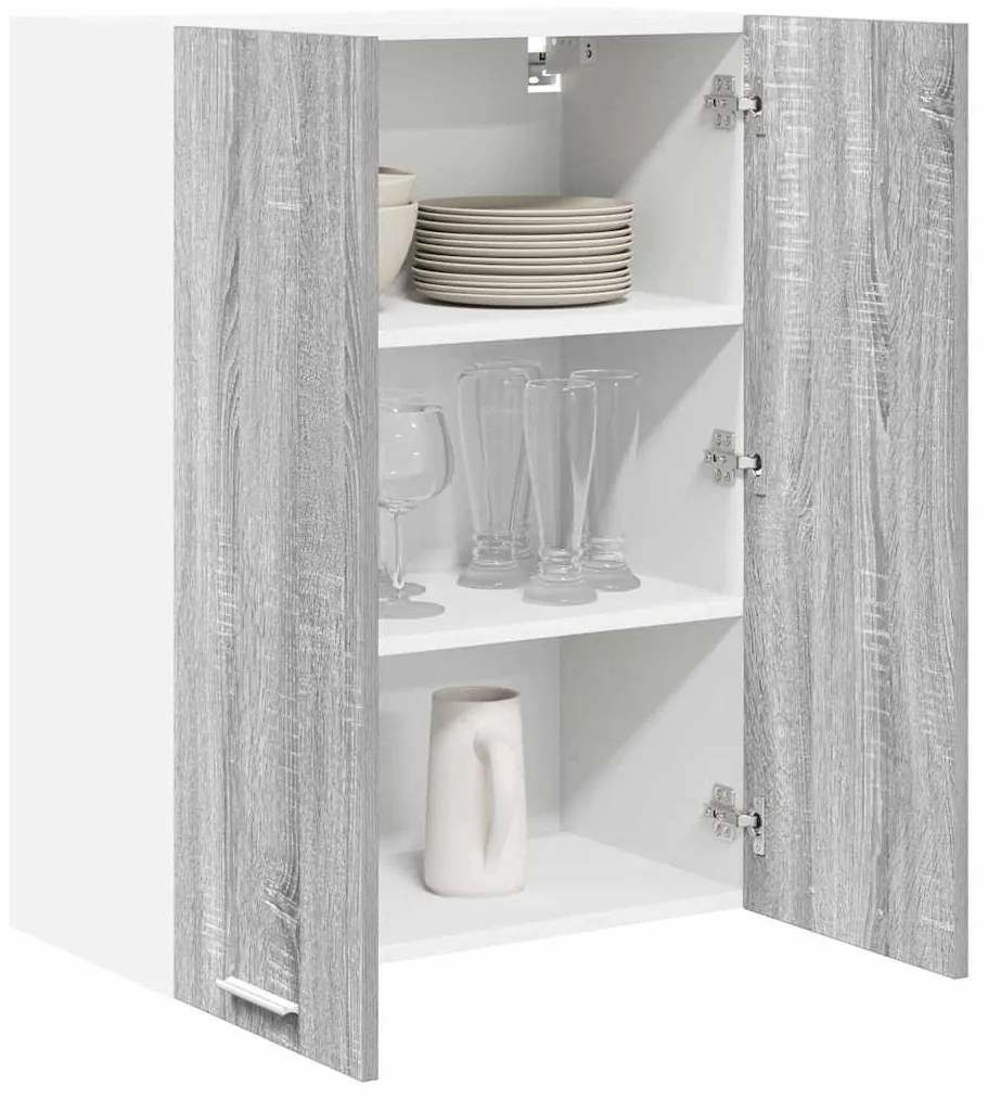 Függő szekrény Riga Szürke Sonoma 60 x 31 x 80 cm Faanyag