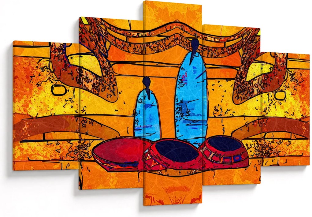 Kép - Ősi festészet (150x105 cm)