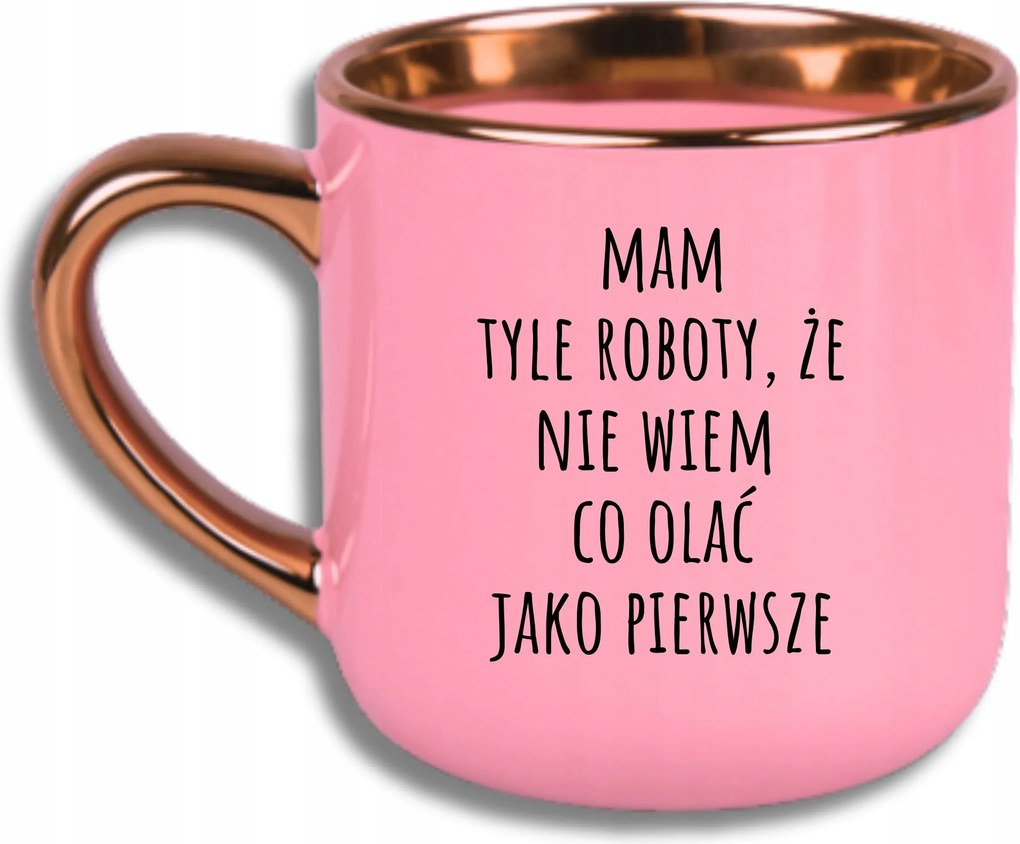 Bögre Rózsaszín Elegáns Nagy Vicces Ajándék Nem Tudom Mit Hagyjak Ki