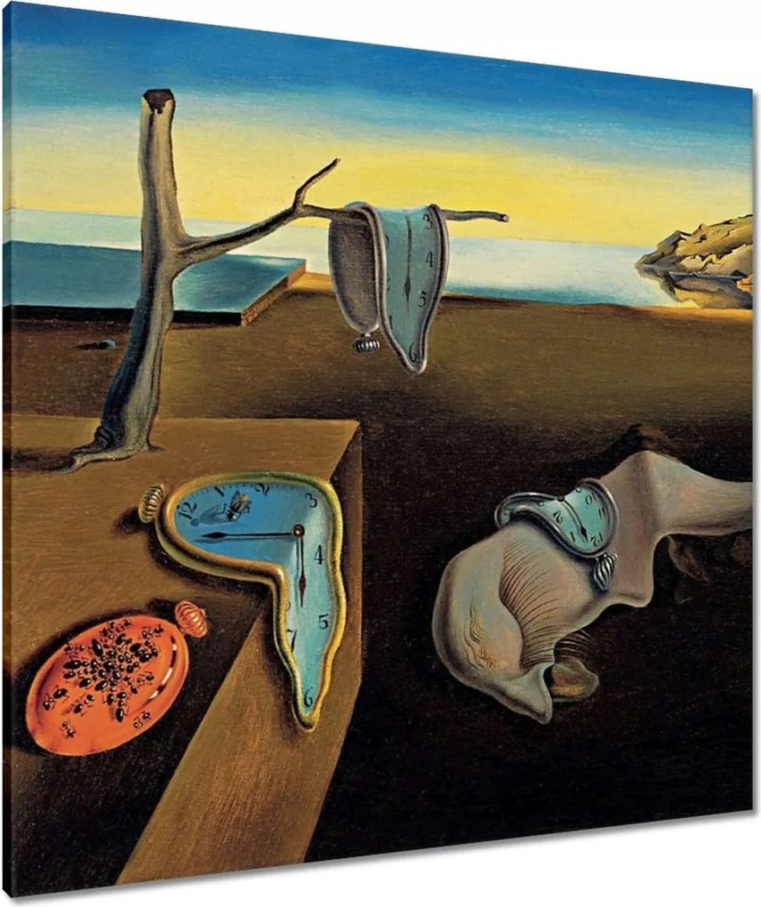 Vászonkép 80x80 Dali Órák