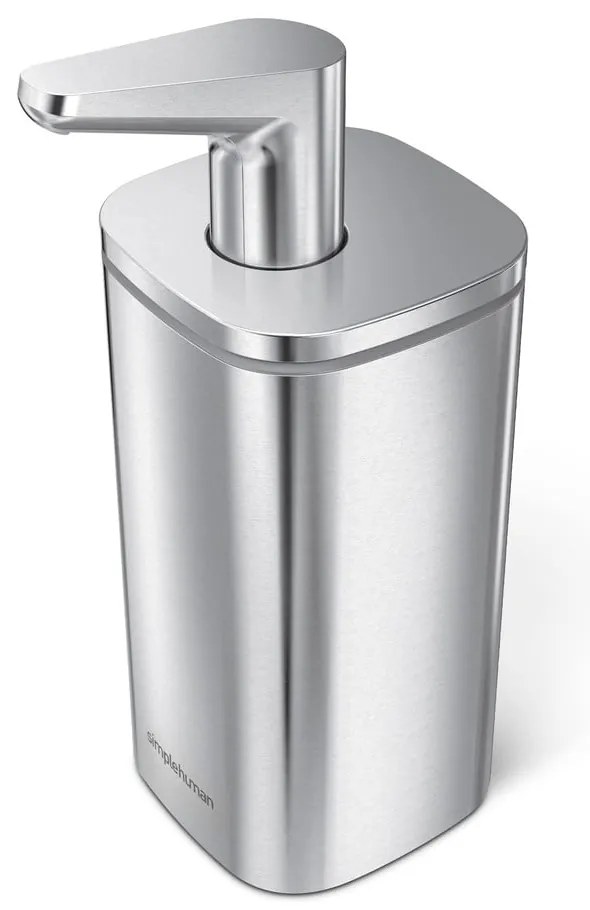 Ezüstszínű rozsdamentes acél szappanadagoló 295 ml - simplehuman
