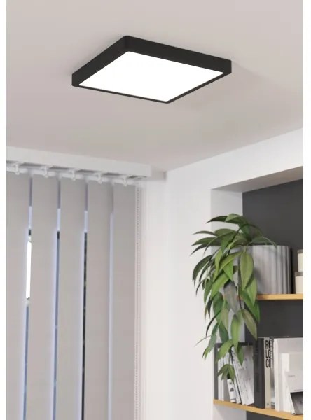 Eglo 900588 - LED dimmelhető mennyezeti lámpatest FUEVA LED/20,5W/230V fekete