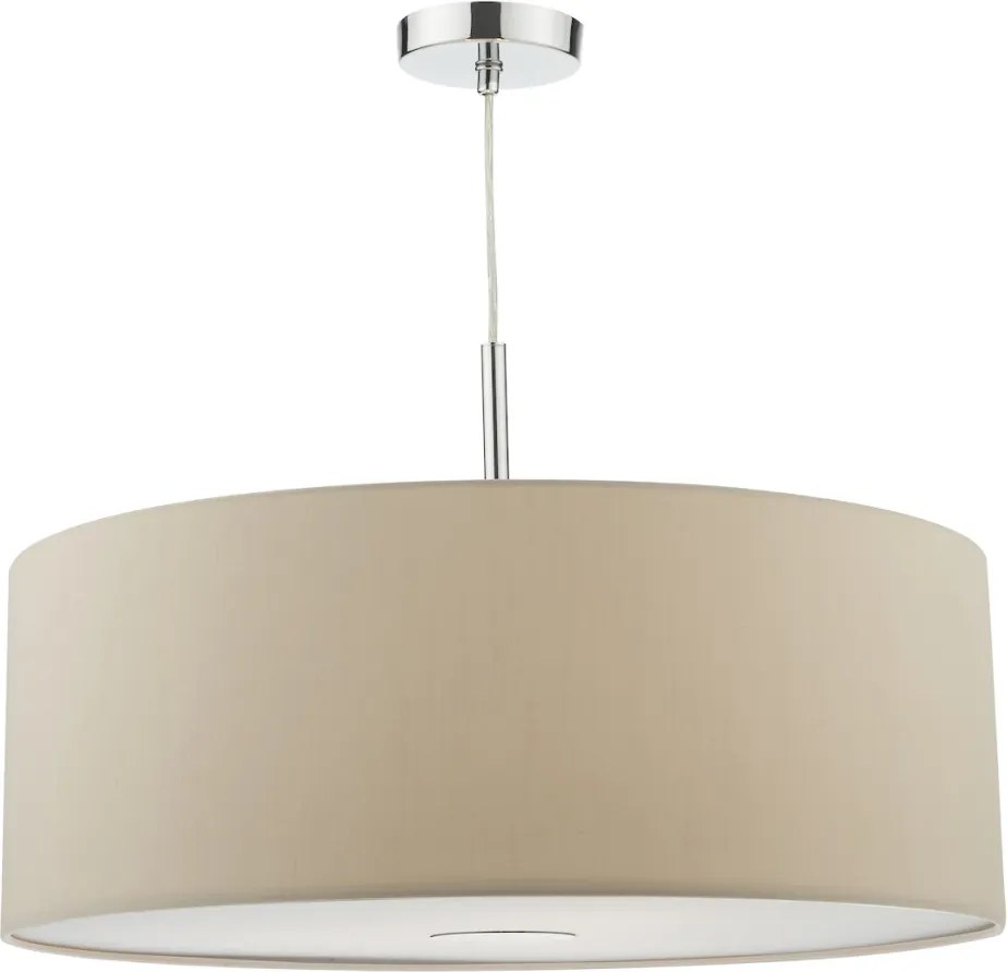 DAR LIGHTING RON1729 RONDA Ernyős Függesztett Lámpa Taupe E27 IP20