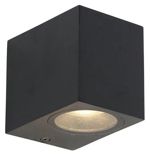 Modern fali lámpa fekete IP44 - Baleno