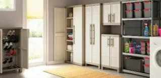 Keter Egyajtós keskeny zárható Excellence műanyag szekrény