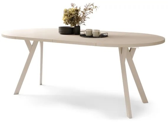 ARTUR bővíthető étkezőasztal, bézs