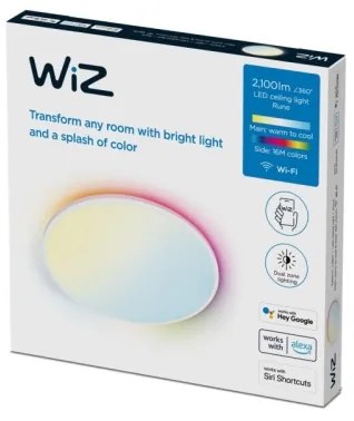 WiZ - LED RGBW Dimmelhető mennyezeti lámpa RUNE LED/21W/230V fehér Wi-Fi