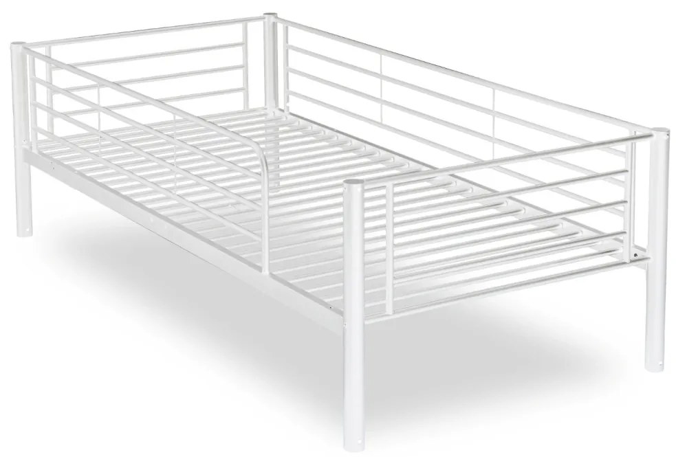 Emeletes Fém Ágykeret Fehér Színben. 90x200 cm RODEZ