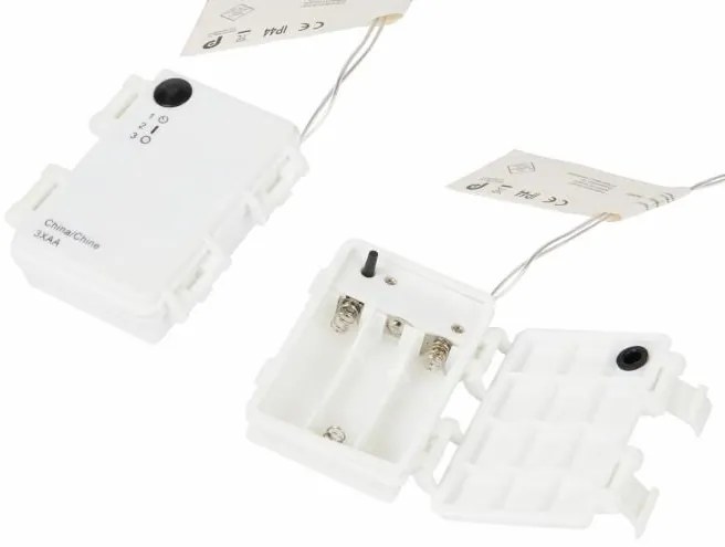 NEXOS Karácsonyi akril piramis 60 cm meleg fehér elemes