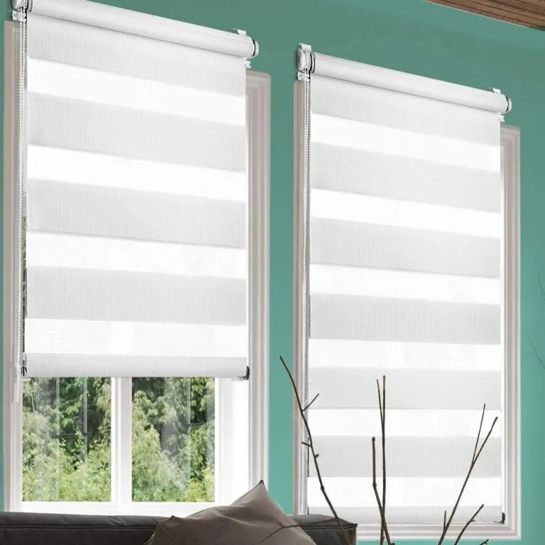 MIADOMODO Árnyékoló dupla DPRL Fehér 120 x 175 cm