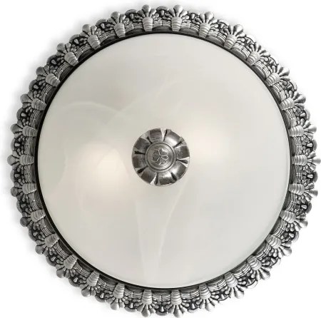 BRILAGI - FRESCO mennyezeti lámpa 2xE27/40W/230V, átm. 30 cm, ezüstszínű