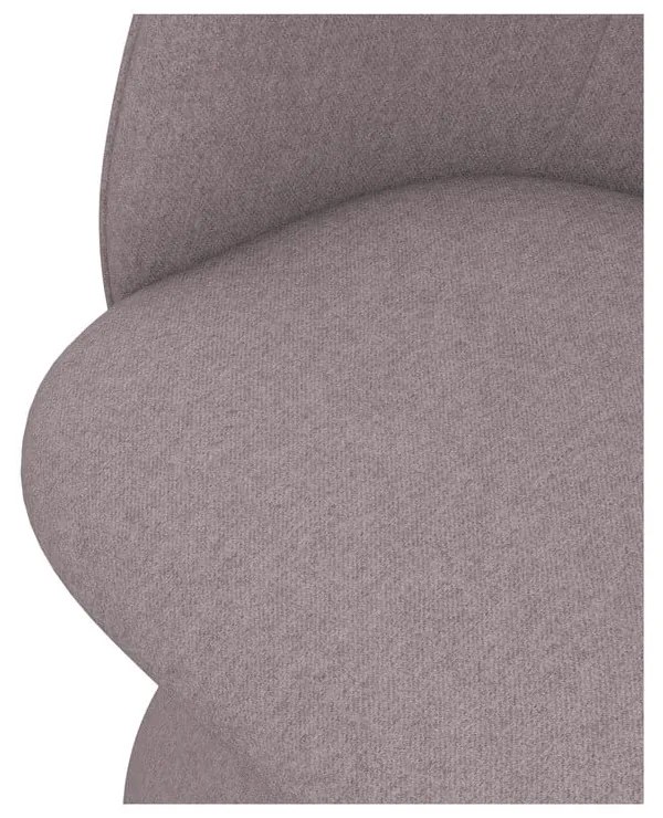 Levendula színű kárpitozott étkezőfotel Maia – Makamii