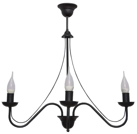 Csillár zsinóron MALBO II 3xE14/10W/230V