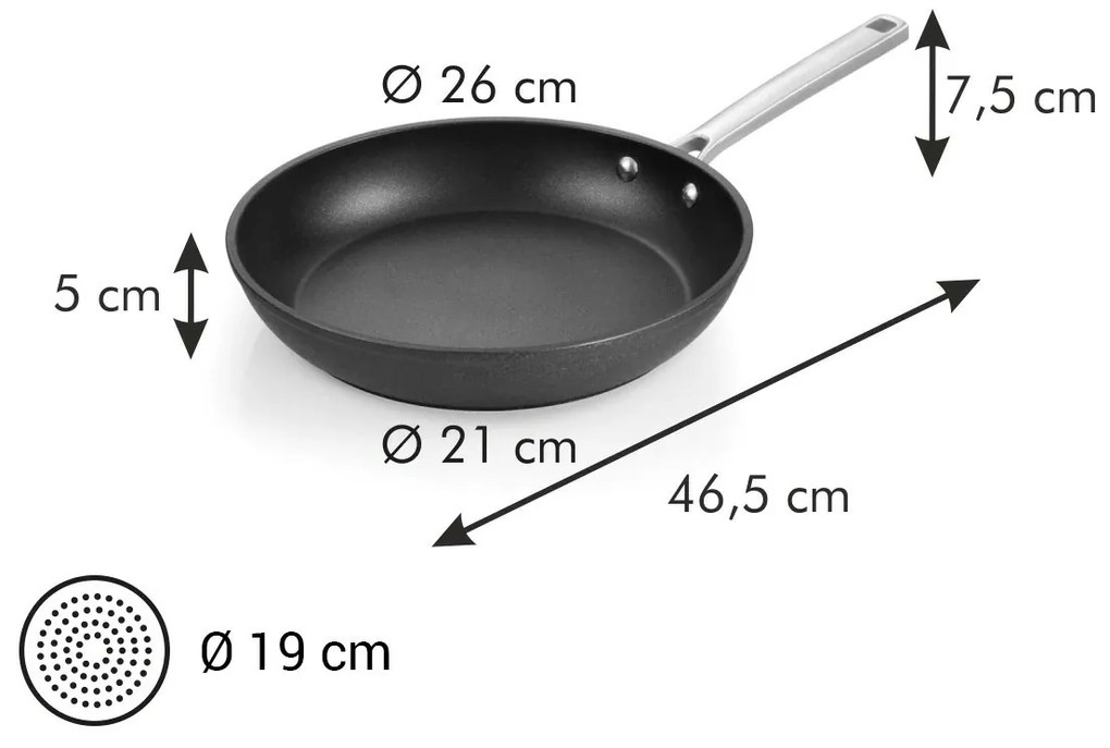 Tescoma TitanPOWER serpenyő, 26 cm, , 26 cm