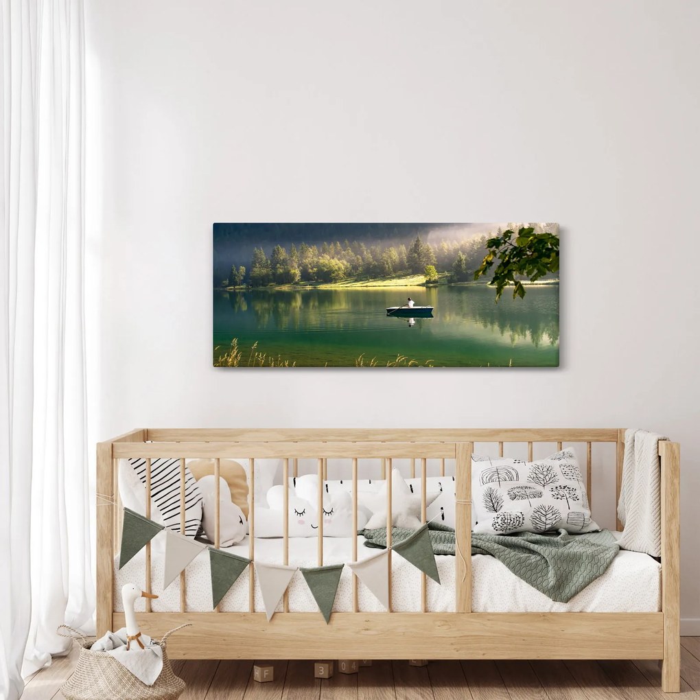 Tó képe (120x50 cm)