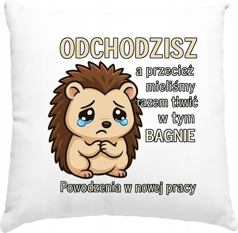 Távozó párna búcsú a munkából 1 Fehér