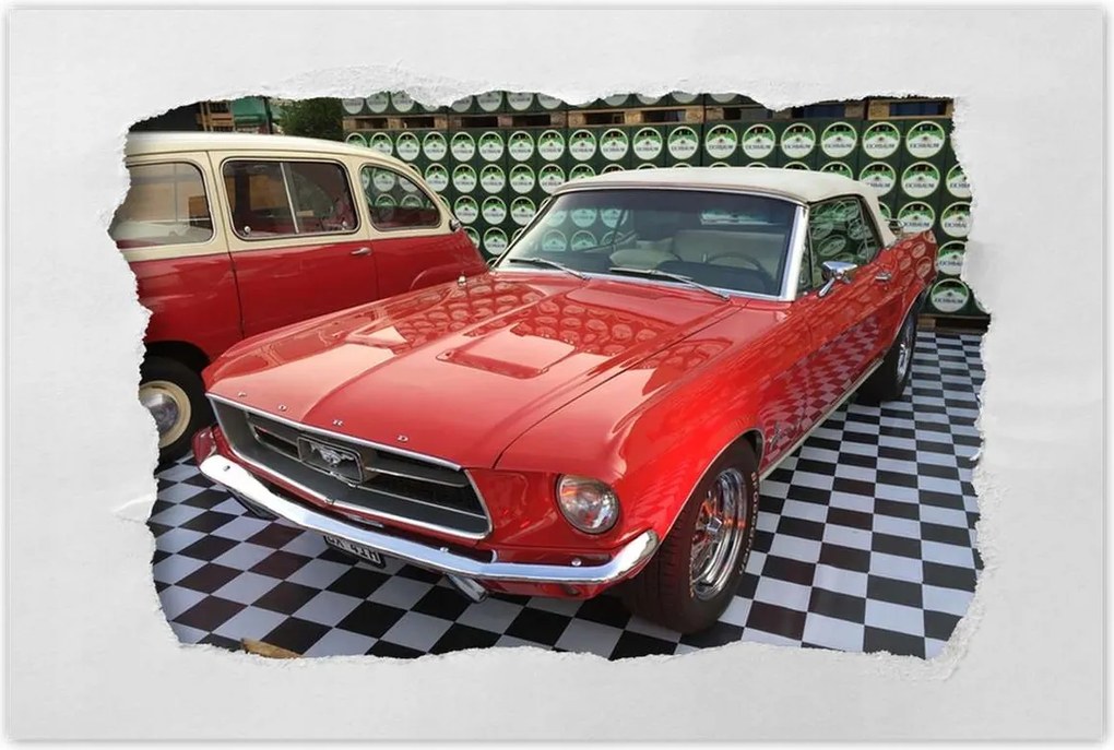 Poszterek 60x40 Ford Mustang Usa autó
