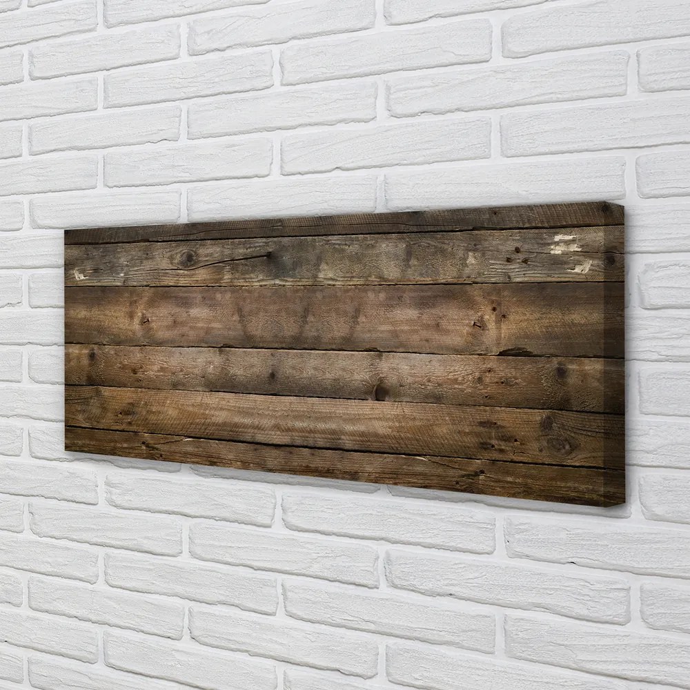 Canvas képek Fa deszka fal 125x50 cm