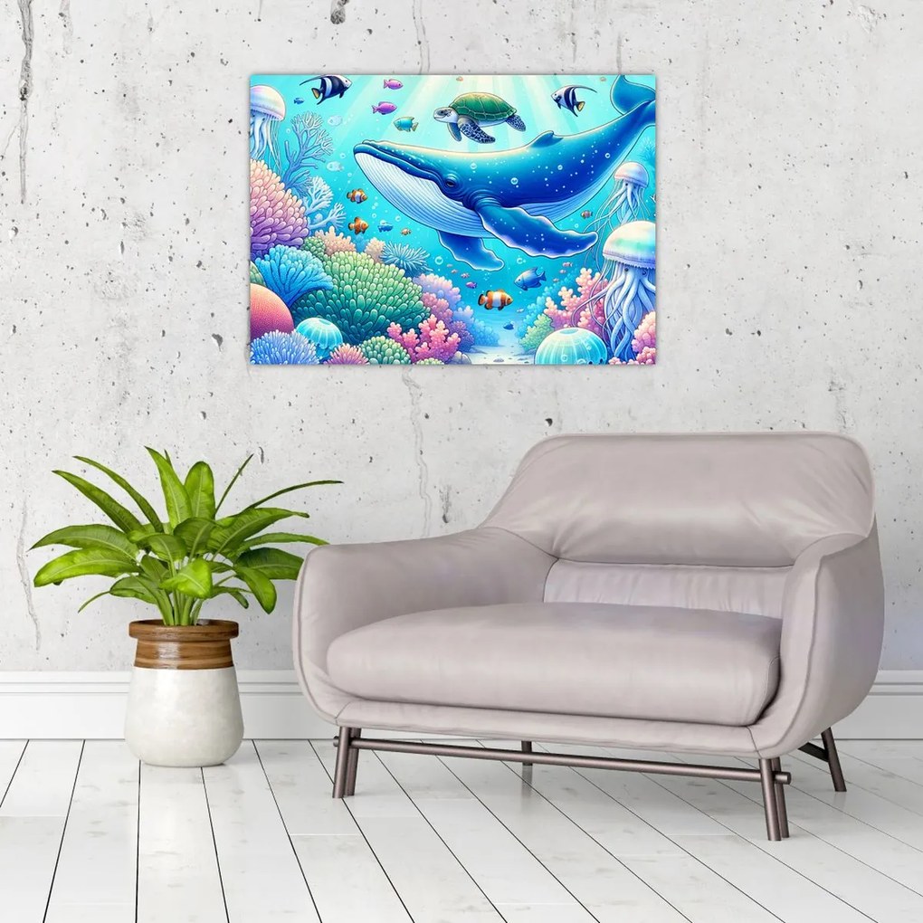 Kép – Víz alatti világ (70x50 cm)