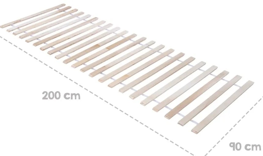 Fehér házikó alakú gyerekágy 90x200 cm Montessori – Roba
