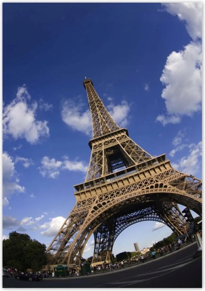 Poszterek 70x100 Párizsi Eiffel-torony