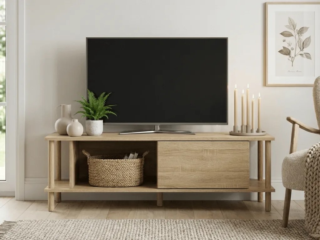 TV állvány PARIS 150 cm, sonoma tölgy