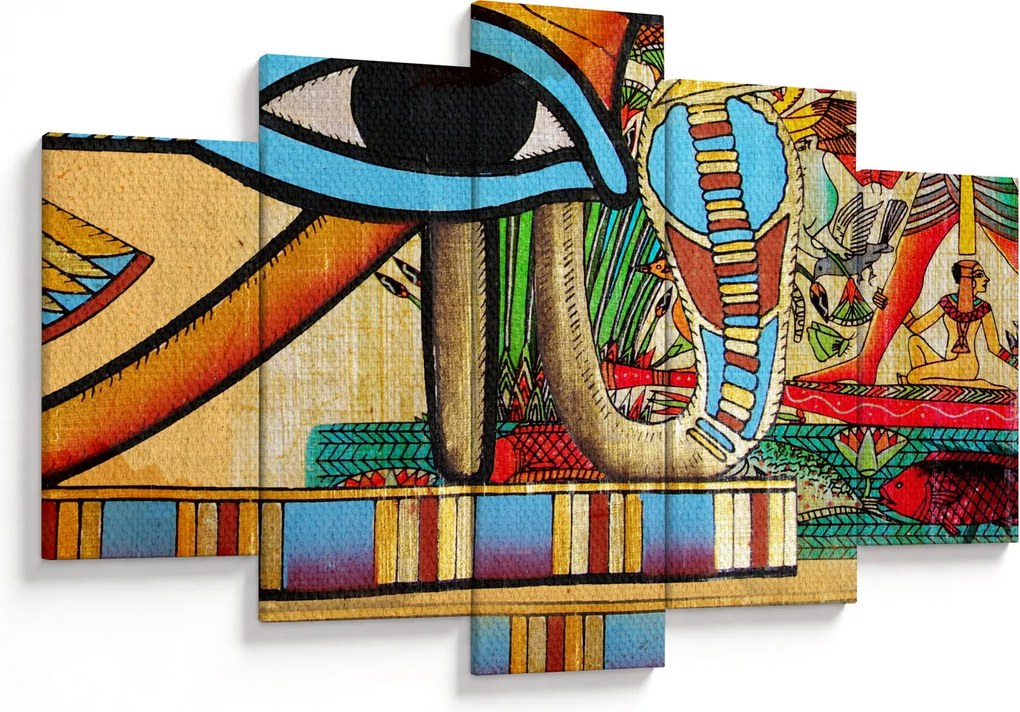 Egyiptomi motívumú kép (150x105 cm)